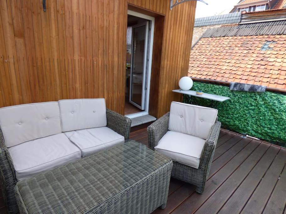 Ferienwohnung Harzbiene Wernigerode Buitenkant foto
